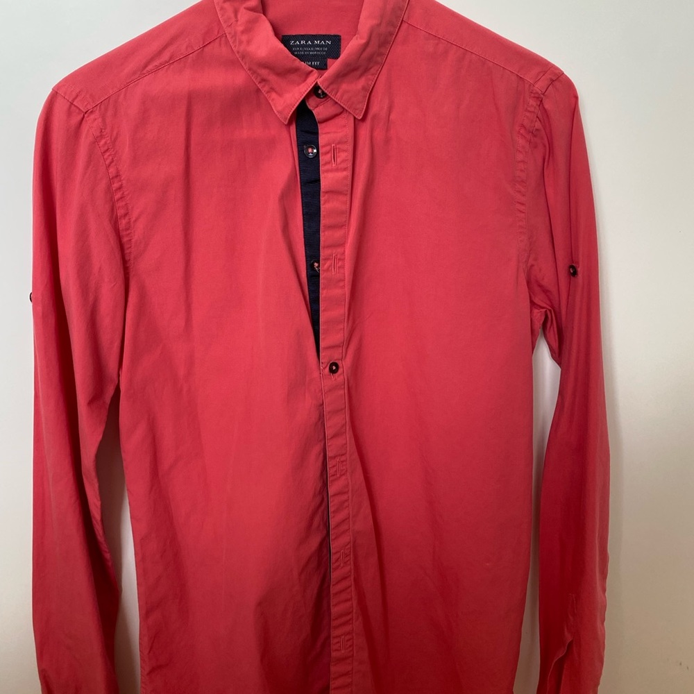 Zara red shirt